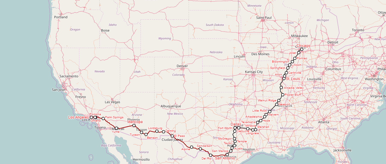 Amtrak Acela Route Map